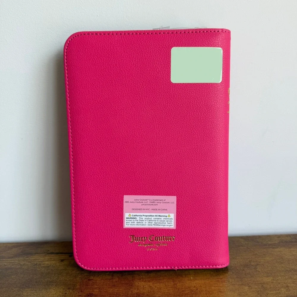 New Juicy Couture 18 Month Planner 2026-2027 Pink Heart Pen Stationery Journal